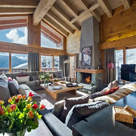 With Hot Tub And Stunning Views Villa Bagnes