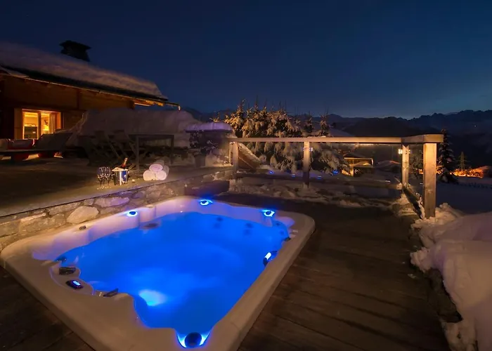 With Hot Tub And Stunning Views 别墅 Bagnes